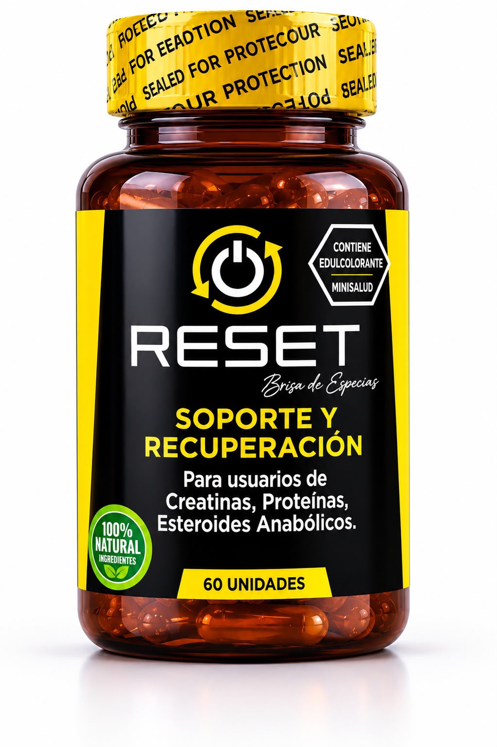 Reset Detox Proteínas, Creatinas Y Suplementos Por 60 C